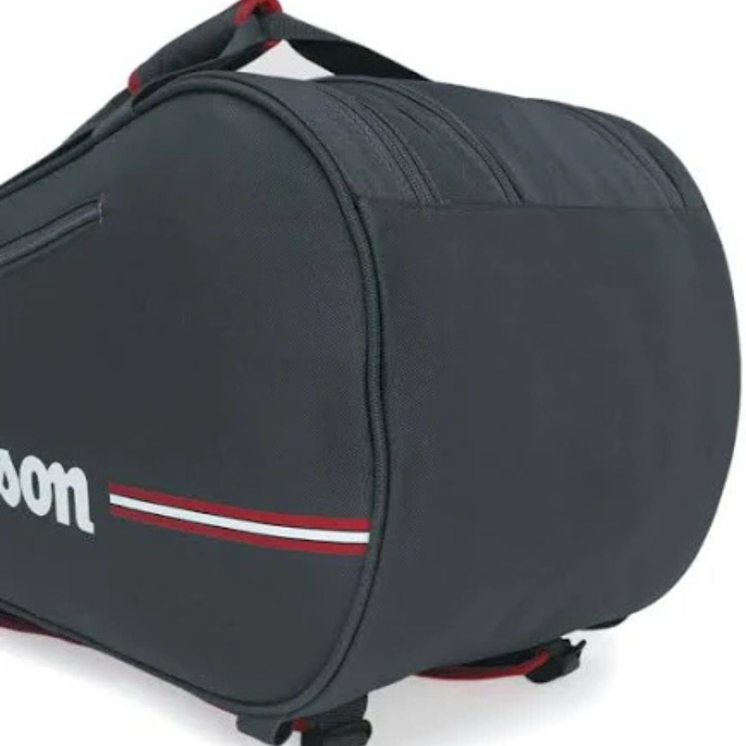 Wilson Padel Team Padel Bag – WR8908701001 - Black | Lightweight & Durable Sports Bag for Padel or Tennis Players | Spacious, Stylish & Functional Design - Best Price online Prokicksports.com