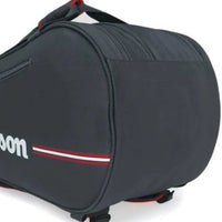 Wilson Padel Team Padel Bag – WR8908701001 - Black | Lightweight & Durable Sports Bag for Padel or Tennis Players | Spacious, Stylish & Functional Design - Best Price online Prokicksports.com