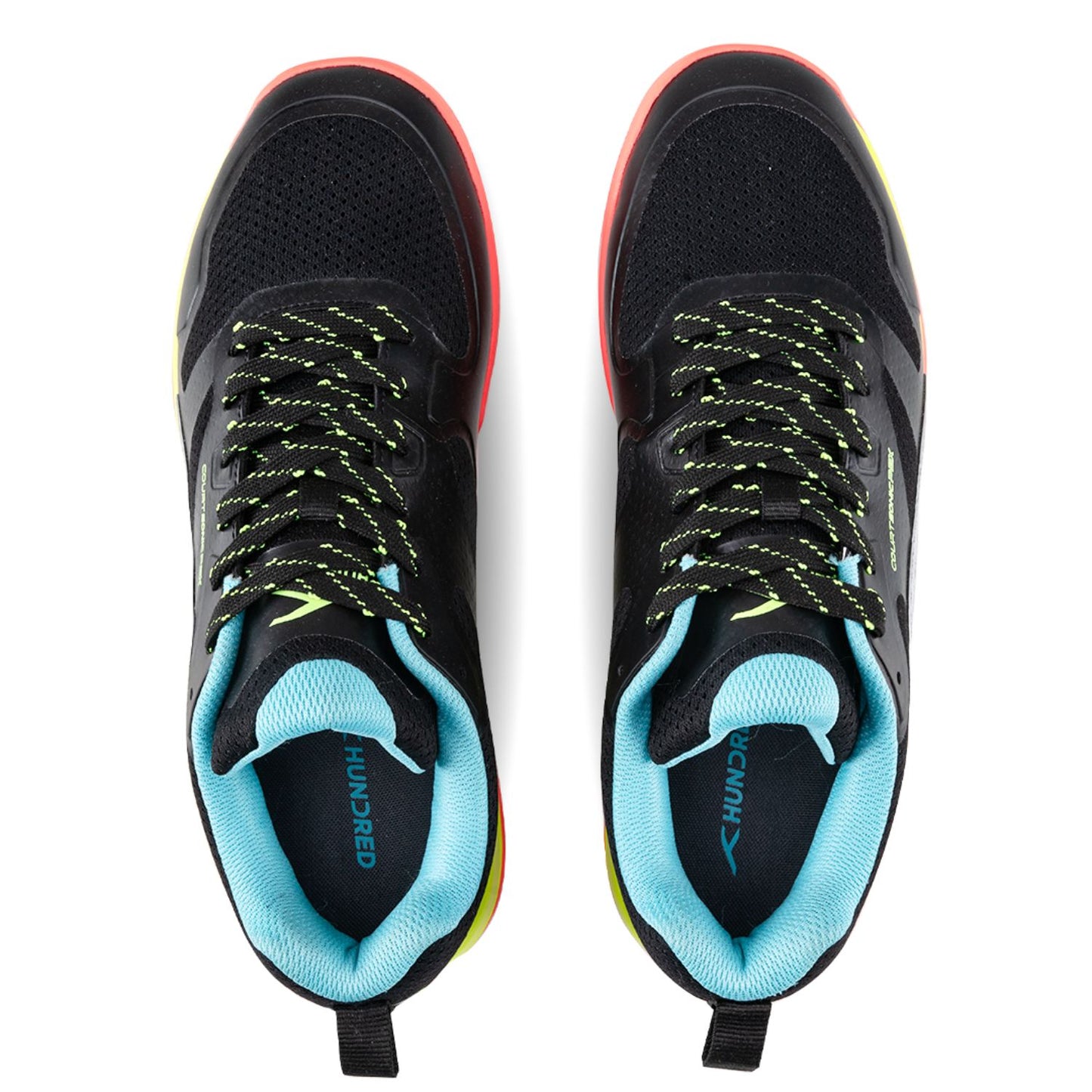 Hundred Court Sonic PBX, Non-Marking Pickleball Shoes, Badminton Court Shoes, Lightweight Tennis Shoes, Gum Rubber Squash Shoes, Indoor Sports Footwear - Best Price online Prokicksports.com