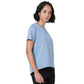 ASICS High Low AOP SS Top for Women | Round Neck Sports T-Shirt - Best Price online Prokicksports.com
