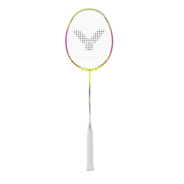 Victor Auraspeed 70 F Unstrung Badminton Racquet – 4U5 Lightweight Unstrung Racket in Romantic Powder for Speed, Control & Fast Reaction Play