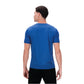 Hundred HBTS-5M268 V-Neck Badminton T-Shirt – Men Quick Dry Lightweight Sports Tee for Badminton, Gym & Training - Best Price online Prokicksports.com