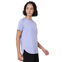 ASICS Wrap Hem SS Top for Women | Round Neck Sports T-Shirt - Best Price online Prokicksports.com