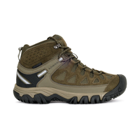 Waterproof Mid Ankle Hiking Shoes with Suede Upper (ET1113) | Synthetic Suede, EVA Cushioned Midsole, Deep-Lug Anti-Skid Outsole, Reflective Tape, All Season