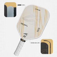 Hundred Force S Wide 13MM Pickleball Paddle | Extra-Wide Face | Carbon Fiber Surface | Polymer Core | Power & Control - Best Price online Prokicksports.com