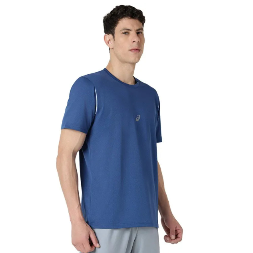 ASICS Piping Detail SS Top for Men | Round Neck Sports T-Shirt - Best Price online Prokicksports.com