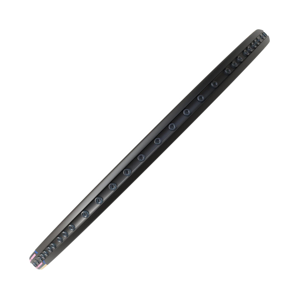 Hundred Nitrix Pro Unstrung Badminton Racquet – Black/Gold | Pro-Level Head-Heavy Power with M46X Carbon Fibre & Slim Shaft - Best Price online Prokicksports.com