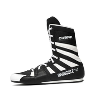 Invincible Cobra Boxing Shoes | Lightweight High-Top Design | Superior Grip & Ankle Support | Professional Boxing Footwear - Best Price online Prokicksports.com