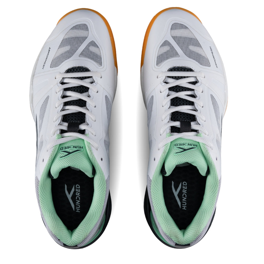 Hundred Phenom Badminton Shoes | High Stability Indoor Court Shoes with Superior Grip & Cushioning | Professional Badminton Footwear - Best Price online Prokicksports.com