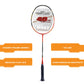 Apacs Finapi 232 Xtra Power Unstrung Badminton Racquet | Lightweight Graphite Frame | High Tension | Powerful Smash Control | Ideal for Intermediate & Advanced Player - Best Price online Prokicksports.com