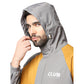 Zeel Outdoor Essential Men’s Waterproof Rain Jacket MJ106 – Lightweight, Hooded Windcheater for Monsoon, Travel, Trekking, Hiking, Camping - Best Price online Prokicksports.com