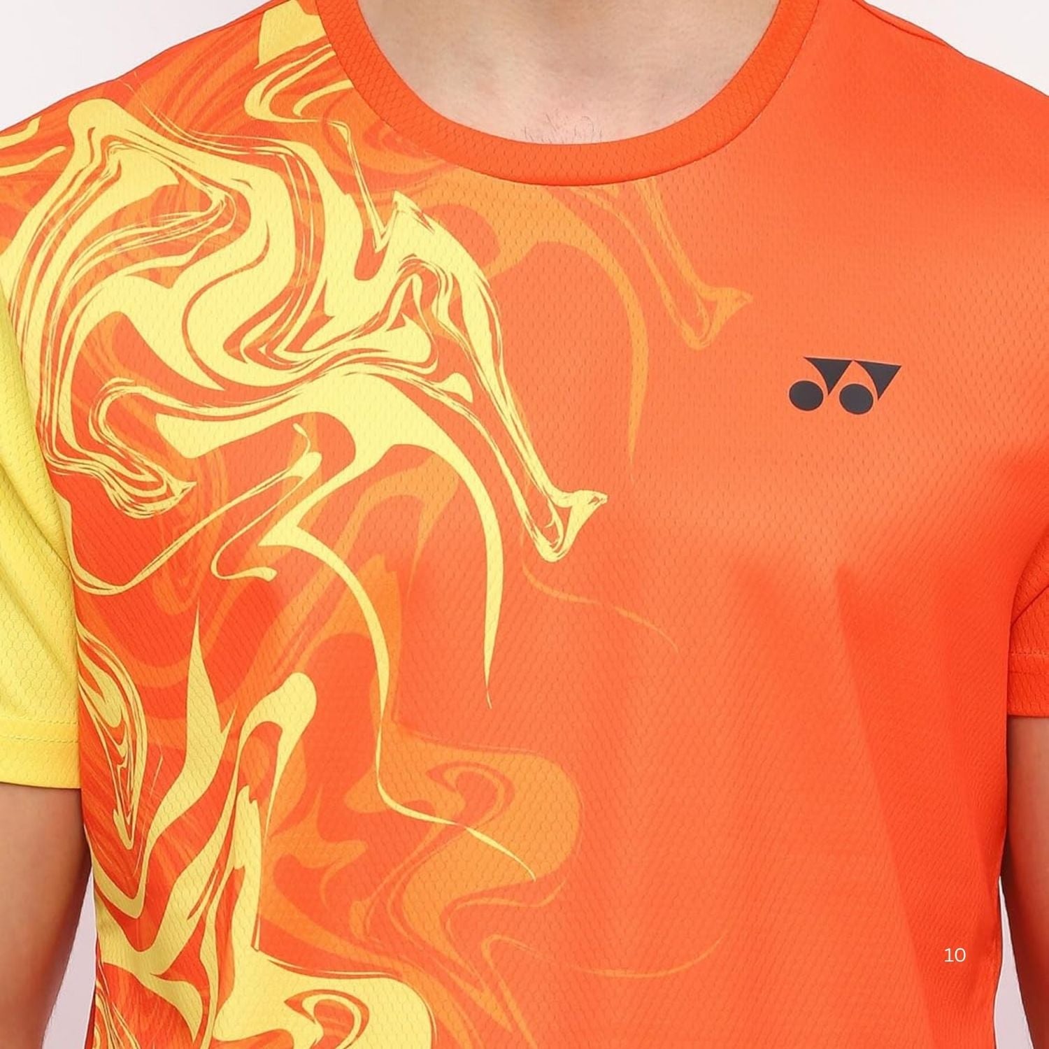 Yonex 2967 Men’s Round Neck T‑Shirt – TruDry, Sorbtek Moisture Control & Repreve Polyester Performance Tee - Best Price online Prokicksports.com
