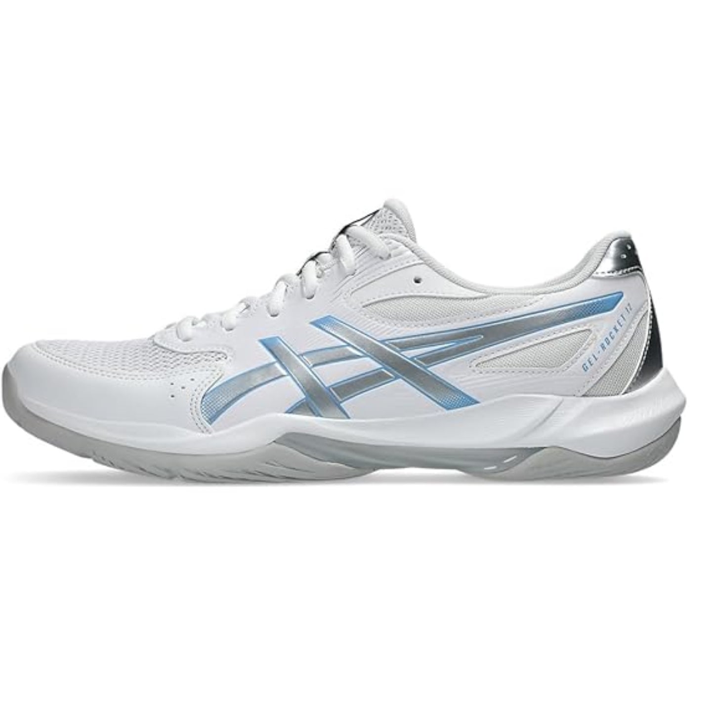 ASICS Gel Rocket 12 Badminton Shoes | Non-Marking Indoor Court Shoes with GEL Cushioning, TRUSSTIC Stability, Breathable Mesh, Quick-Dry Lightweight Performance - Best Price online Prokicksports.com