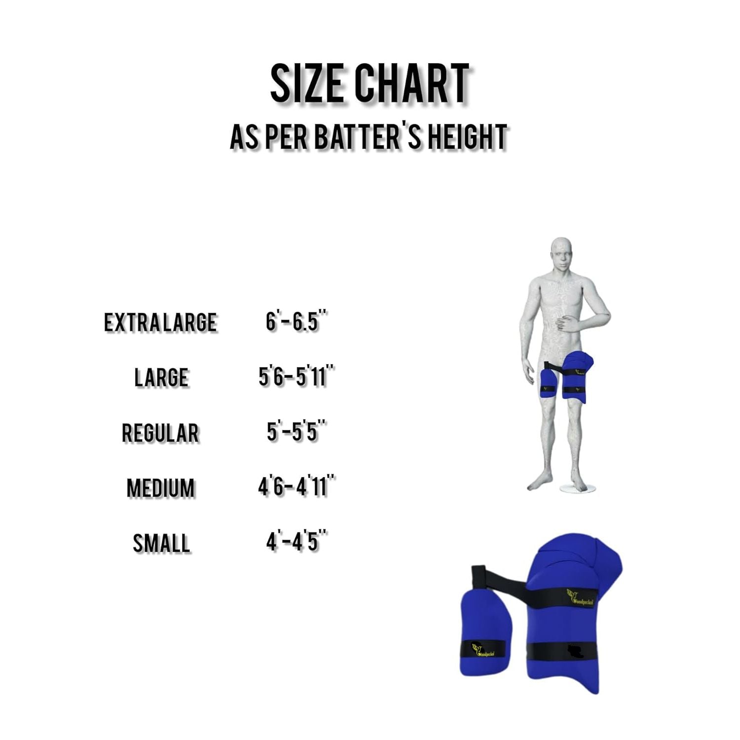 Woodpecker Armour X Left Hand Cricket Thigh Guard | Heavy-Duty Protection for Batsmen - Best Price online Prokicksports.com