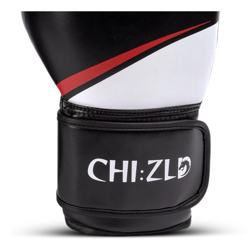 Chizld Impact Premium Boxing Gloves | Semi-Leather Construction | MMA, Heavy Bag, Training | Hook & Loop Closure - Best Price online Prokicksports.com