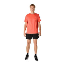 ASICS Silver SS Top Men T-Shirt Roundneck | Lightweight Breathable Tee for Training & Everyday Wear - Best Price online Prokicksports.com