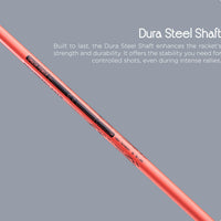 Hundred Powertek Star Strung Badminton Set (Pack of 2 Racquets) | Lightweight Aluminium Frame with Pre-Strung Strings, Full Cover & Shuttlecock Combo for Beginners - Best Price online Prokicksports.com