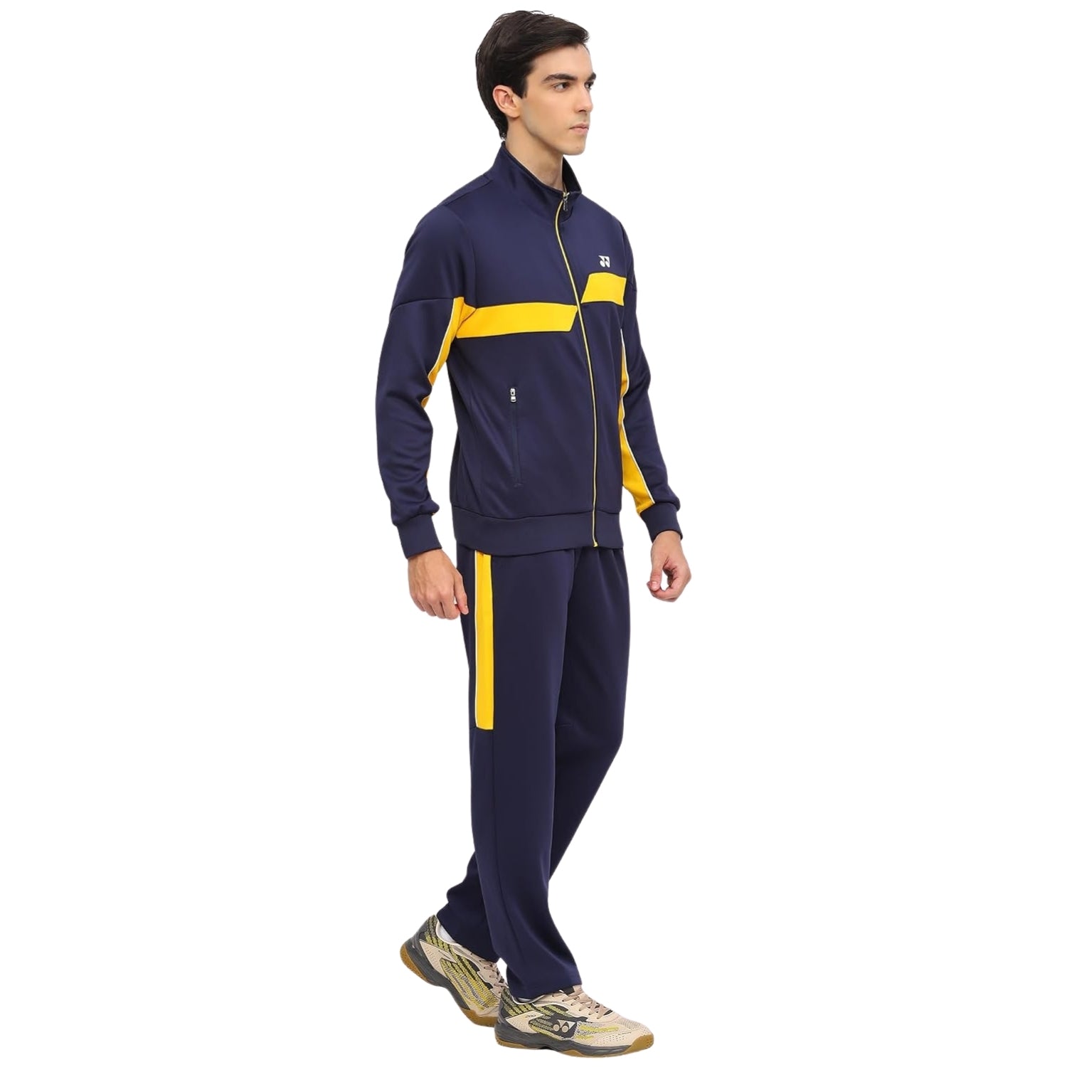 Yonex 3118 Men’s Track Suit – Polyester Knit Warm-Up Jacket with Track Pant, Lightweight, Breathable, Perfect-Fit Training Set - Best Price online Prokicksports.com