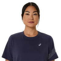 ASICS ICON SS TOP for Women | Lightweight Quick-Dry Polyester T-Shirt with Breathable Fabric & Reflective Details for Running and Training - Best Price online Prokicksports.com
