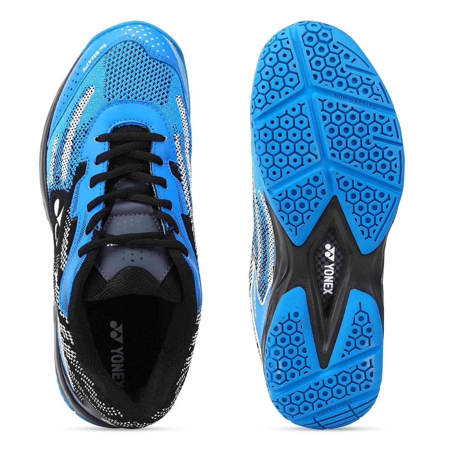 Yonex V200-i Men's Badminton Shoes – Tru Cushion, Tru Shape, Non-Marking Sole, Radial Blade Grip, Lightweight Sports Footwear - Best Price online Prokicksports.com