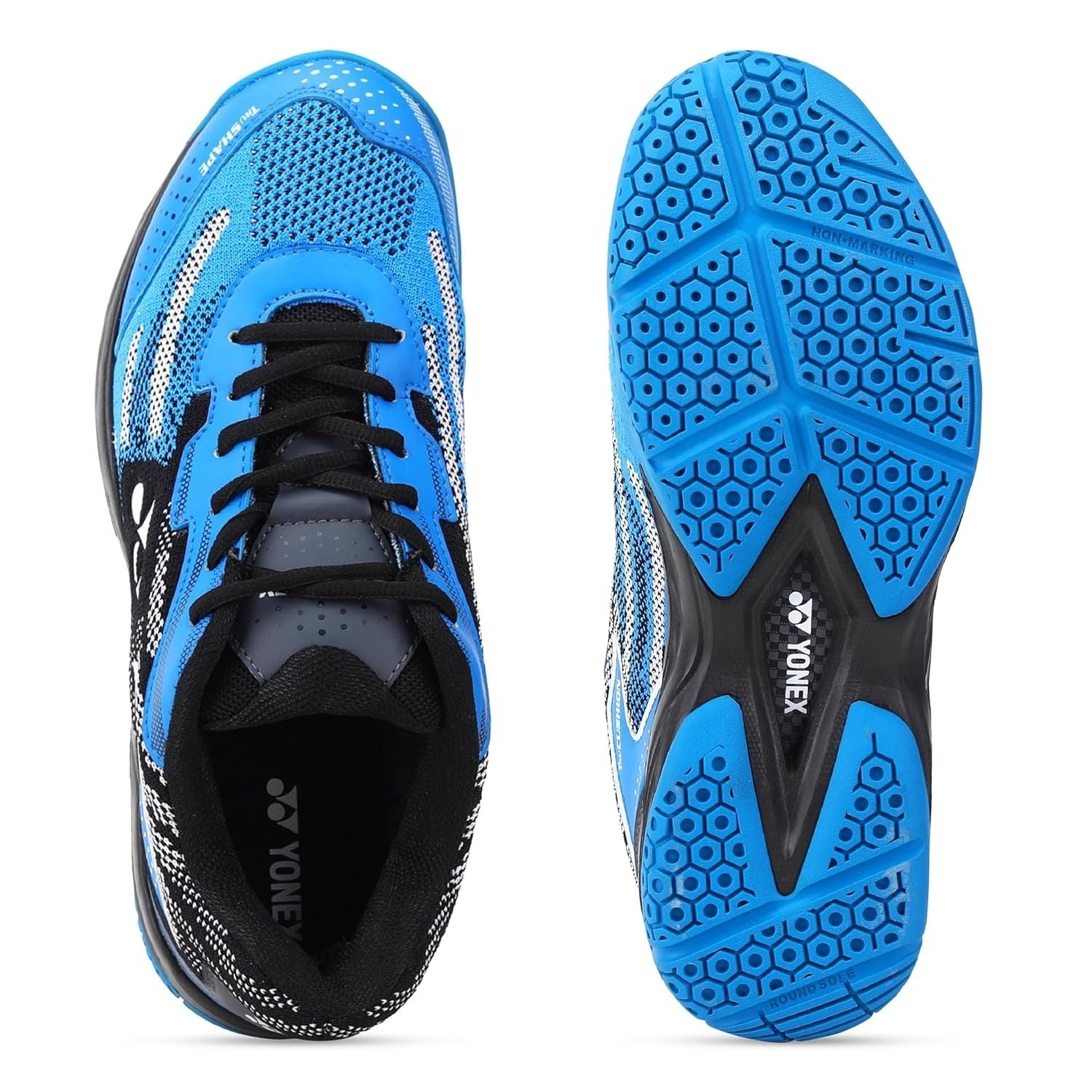 Yonex V200-i Men's Badminton Shoes – Tru Cushion, Tru Shape, Non-Marking Sole, Radial Blade Grip, Lightweight Sports Footwear - Best Price online Prokicksports.com