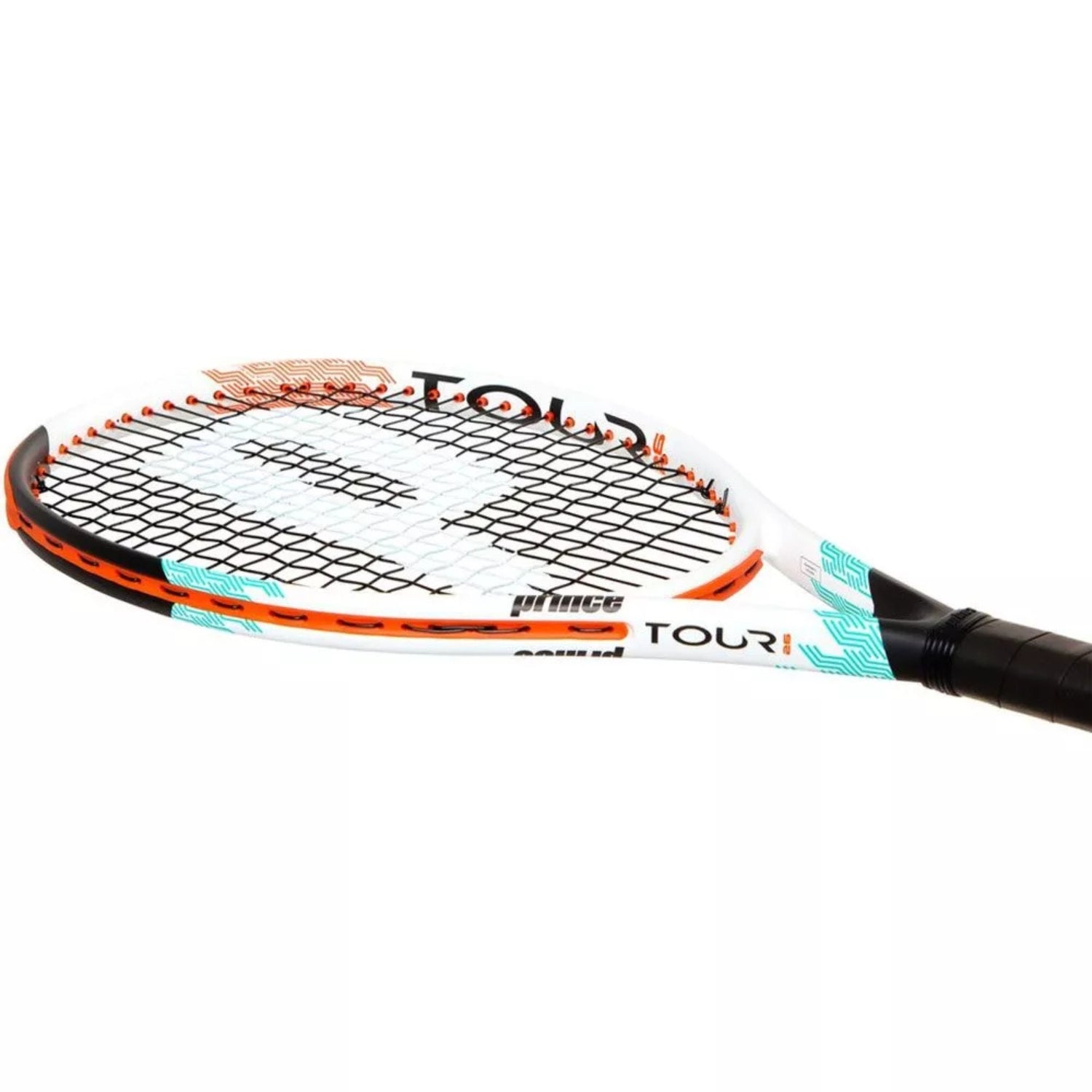 PRINCE Tour Junior 26 Strung Tennis Racquet | Lightweight Tennis Racquet | Pre-Strung Control Racquet for Young Players | Durable Graphite Composite Junior Tennis Racket - Best Price online Prokicksports.com