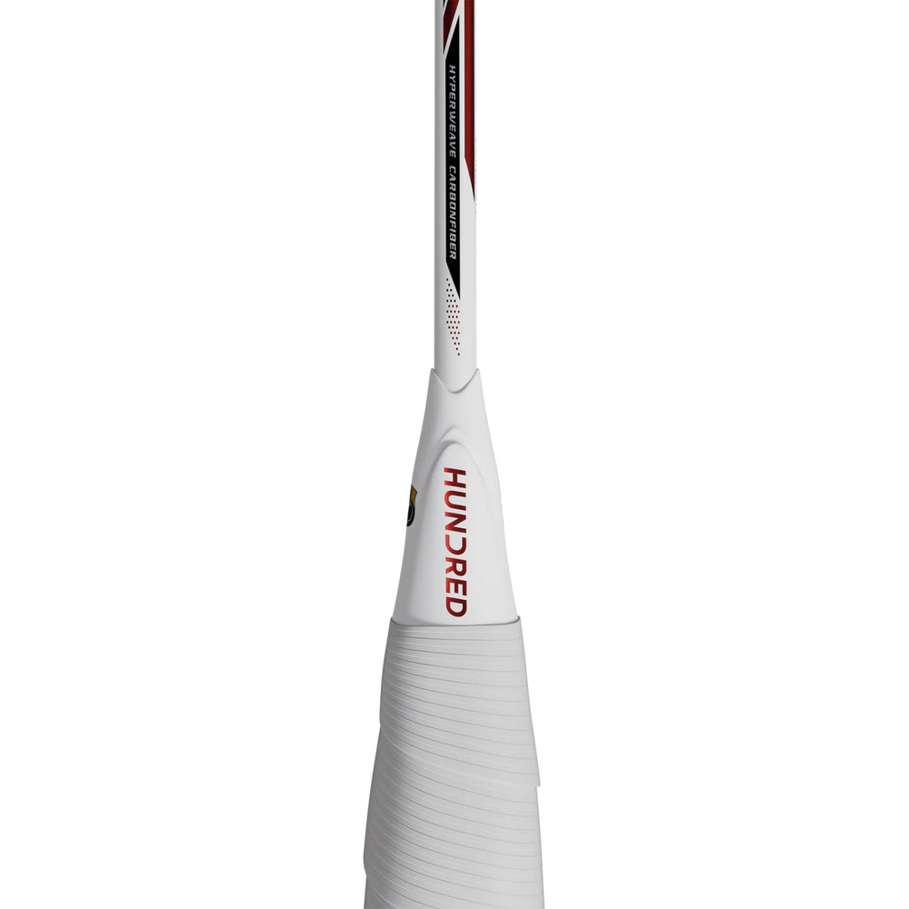HUNDRED Nitrix Attack Unstrung Badminton Racquet | Head-Heavy Power Frame with Carbon Fibre Build | Aggressive Attack Series - Best Price online Prokicksports.com