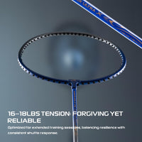 Hundred Powertek Ultra X Strung Badminton Set (2 Racquets) | Lightweight Aluminium Frame with Head-Heavy Balance, Full Cover | Beginner Friendly Combo Kit - Best Price online Prokicksports.com