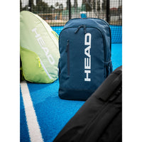 HEAD Base Backpack 17L | Tennis Backpack with 1–2 Racquet Compartment, Front Pocket & Side Mesh Pockets