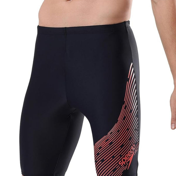 Speedo Men’s Endurance 10 Medley Logo Jammer – Chlorine-Resistant Swim Shorts with Drawcord & UPF 40+