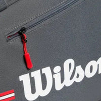 Wilson Padel Team Padel Bag – WR8908701001 - Black | Lightweight & Durable Sports Bag for Padel or Tennis Players | Spacious, Stylish & Functional Design - Best Price online Prokicksports.com