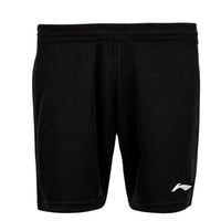 Li-Ning AKST725 Men’s Badminton Shorts – Turbo Dri Air Dry Tech, Lightweight Polyester, Quick Dry, Breathable, Black/Silver - Best Price online Prokicksports.com