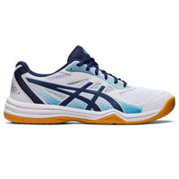 ASICS UPCOURT 5 Indoor Court Shoes | Badminton/Volleyball Shoes | Non-Marking Rubber Sole | Breathable Mesh Upper | Lightweight & Flexible - Best Price online Prokicksports.com