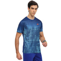 Yonex 2968 Men’s Round Neck T‑Shirt – TruDry Quick‑Dry Polyester Essentia 3 Badminton/Tennis Tee - Best Price online Prokicksports.com