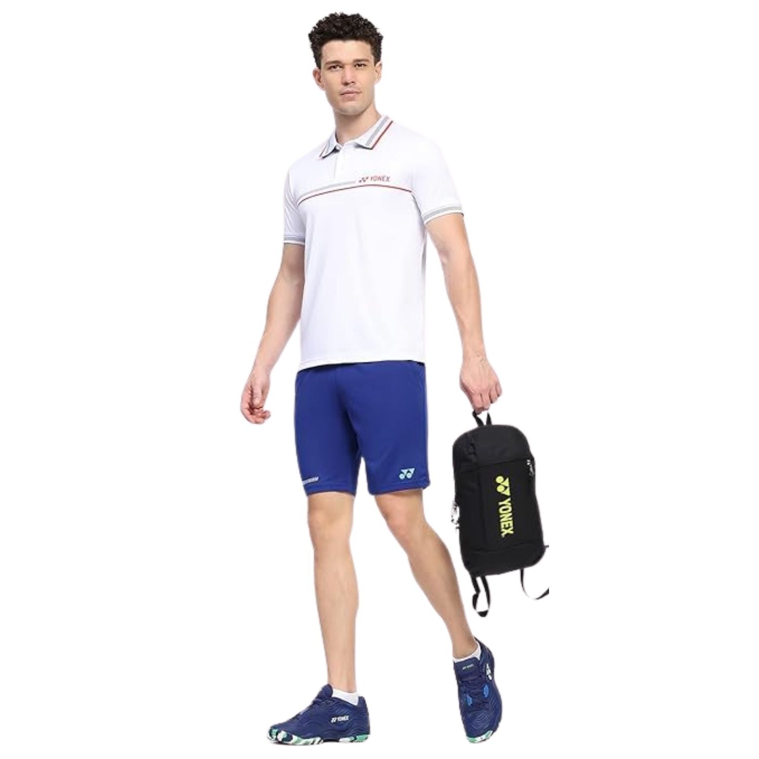 Yonex 2748 Easy4 Men’s Sports Shorts | TruDry Quick Dry Breathable Fleecy Polyester Athletic Shorts for Badminton, Tennis, Squash, Pickleball | Yonex Easy4 Series Lightweight - Best Price online Prokicksports.com