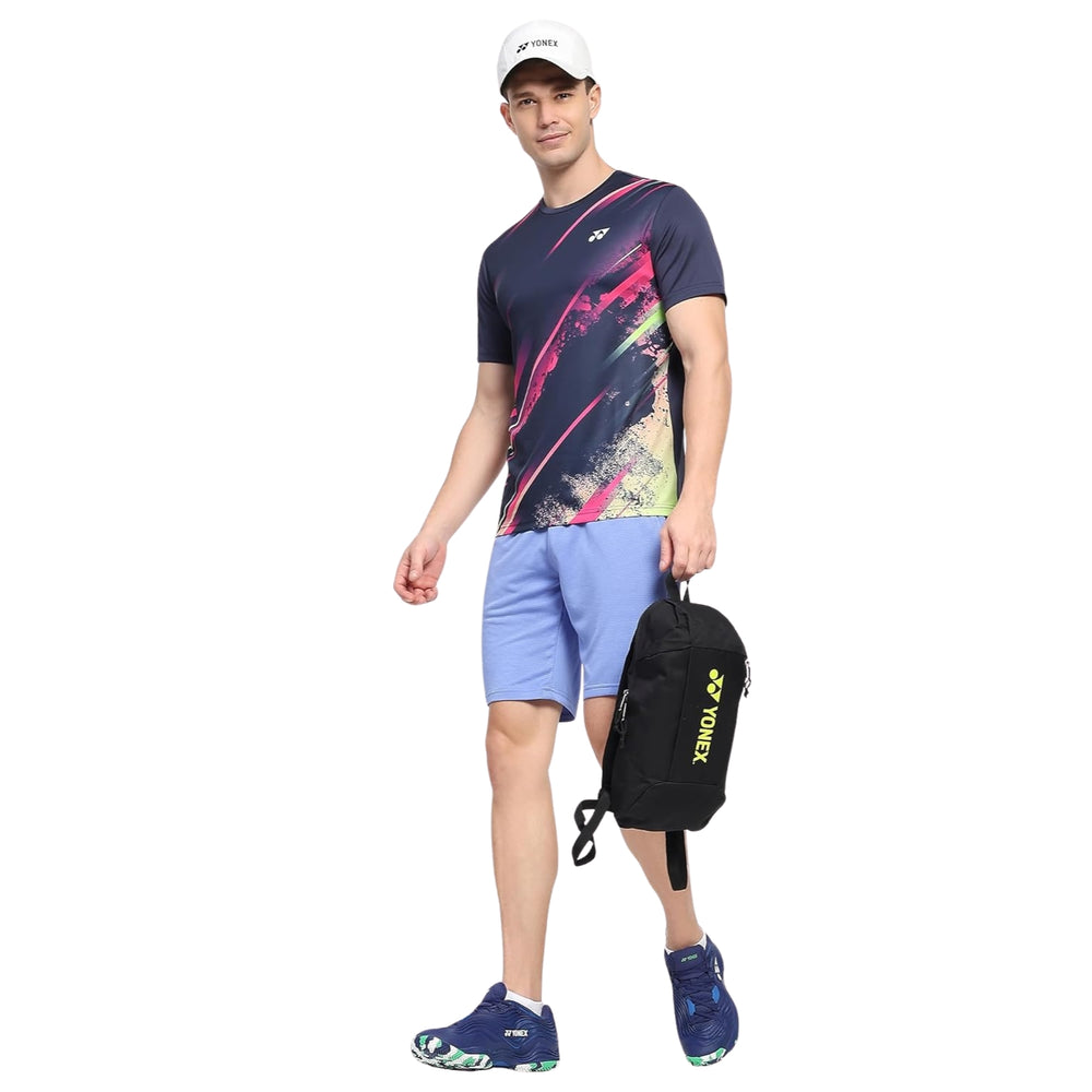YONEX RJ H036-2877-Easy4-S Junior Round Neck T-Shirt - 100% Polyester| Lightweight | Breathable | Quick-Dry Sportswear for Junior | Comfortable Fit for Badminton & Training - Best Price online Prokicksports.com
