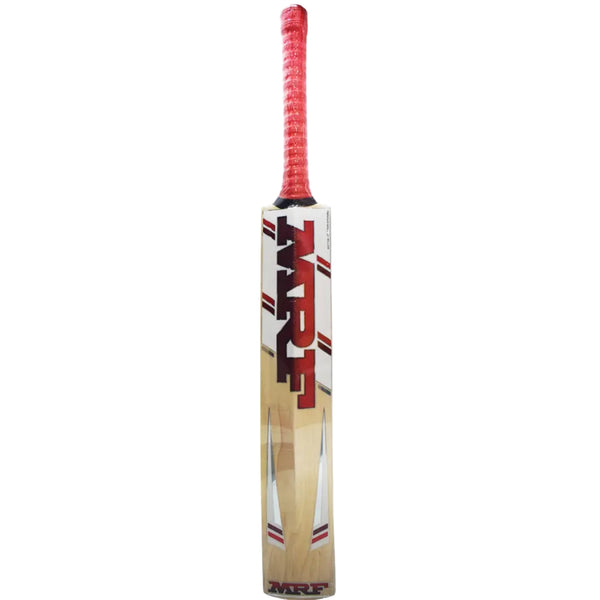 MRF Power 200 English Willow Cricket Bat – Short Handle, Professional Grade for Powerful Stroke Play