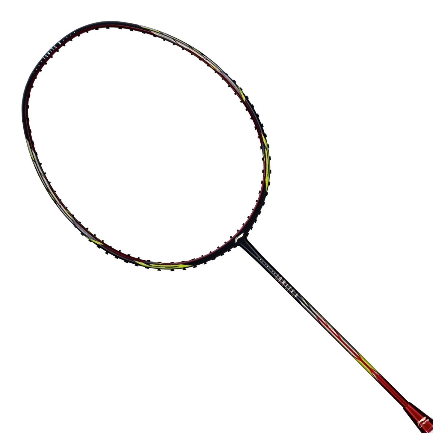 Li-Ning Ignite 8 Unstrung Badminton Racquet 5U6 | Head-Heavy Carbon Fibre Frame with AeroTec Beam & TB Nano Technology for Attacking Play - Best Price online Prokicksports.com