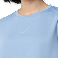 ASICS High Low AOP SS Top for Women | Round Neck Sports T-Shirt - Best Price online Prokicksports.com