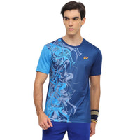 Yonex 2967 Men’s Round Neck T‑Shirt – TruDry, Sorbtek Moisture Control & Repreve Polyester Performance Tee - Best Price online Prokicksports.com
