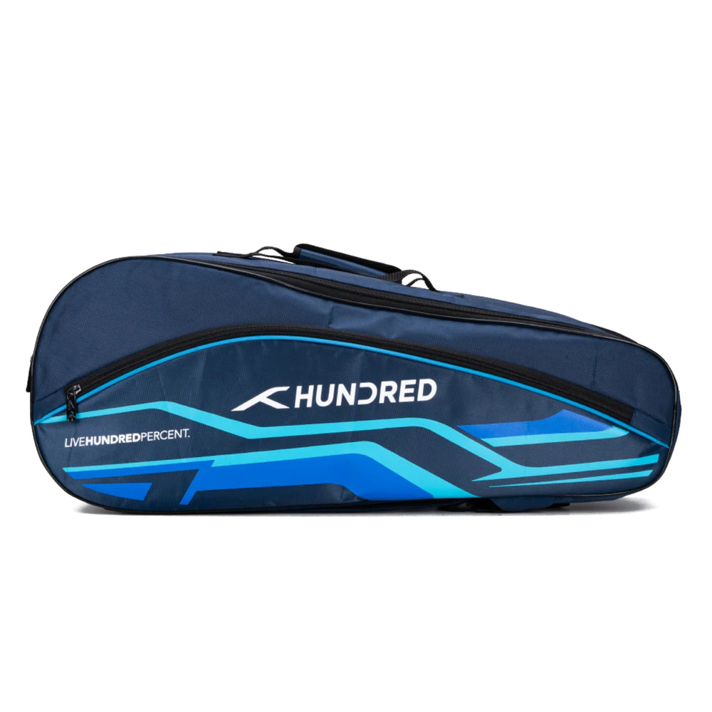 Hundred Glacio Badminton Kitbag – Premium Sports Bag for Racquets & Gear | Spacious, Durable & Stylish Design | Professional Badminton Kit Bag - Best Price online Prokicksports.com