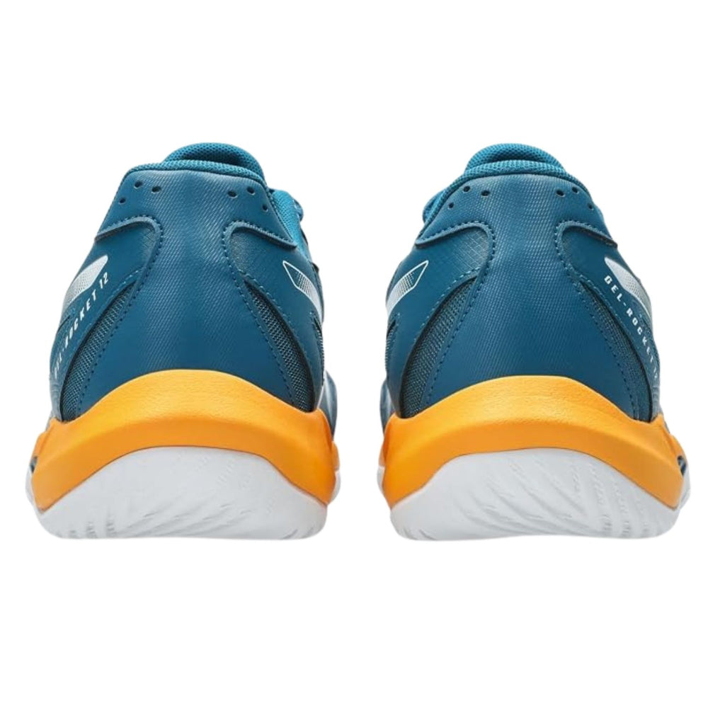 ASICS GEL-ROCKET 12 Indoor Shoes | Multi-Court Volleyball & Badminton Shoes | Lightweight Stability with Superior Cushioning - Best Price online Prokicksports.com