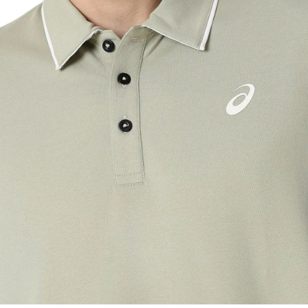 ASICS Fabric Collar Polo Top for Men | Sports Polo T-Shirt - Best Price online Prokicksports.com