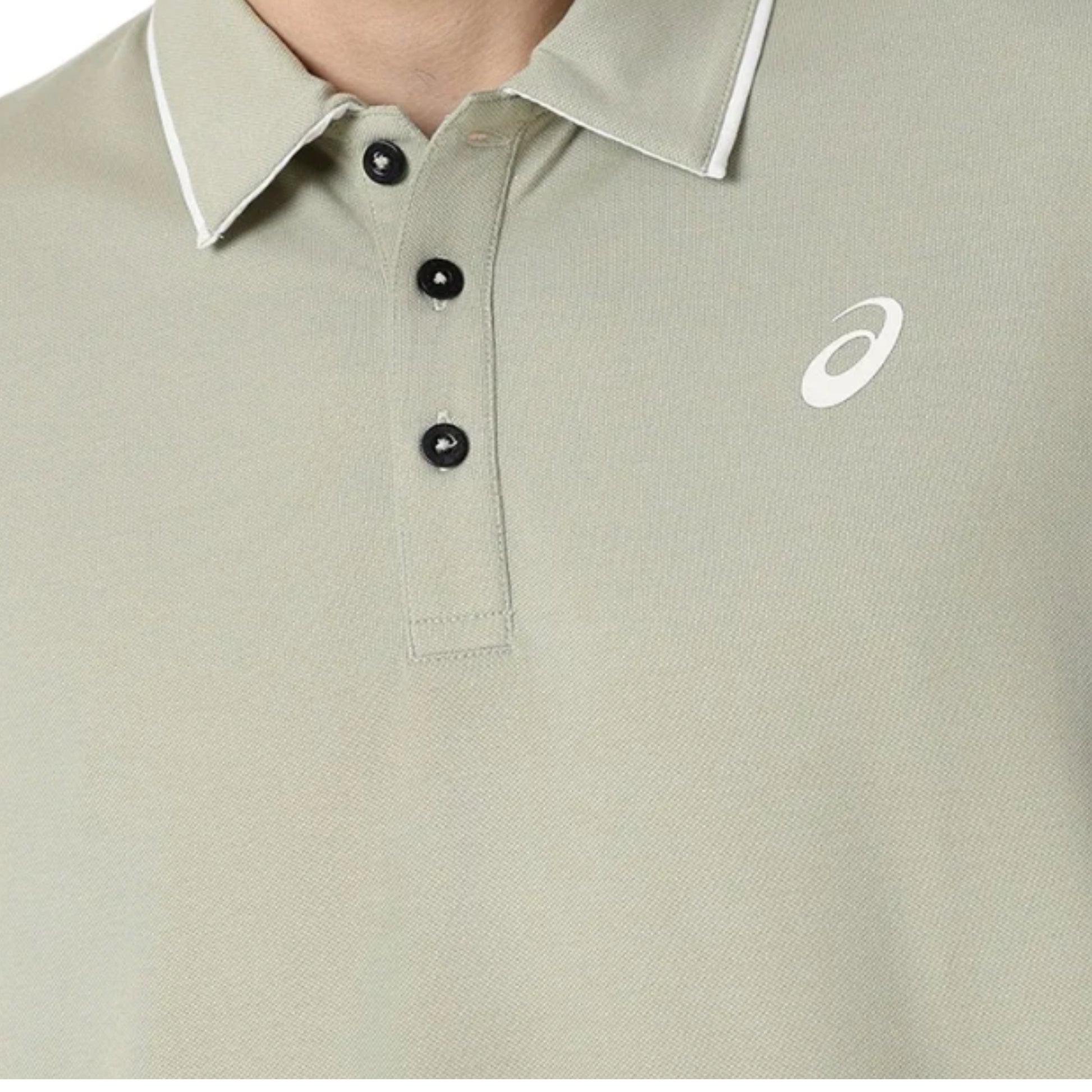 ASICS Fabric Collar Polo Top for Men | Sports Polo T-Shirt - Best Price online Prokicksports.com