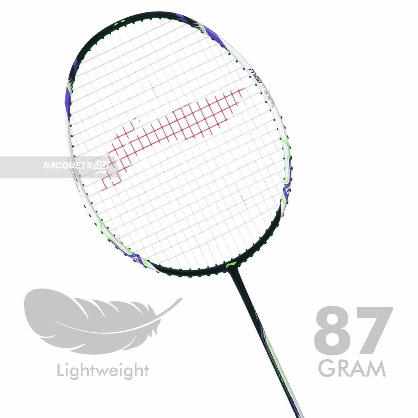 Li-Ning Halbertec Motor Unstrung Badminton Racquet – Power & Speed Performance Frame - Best Price online Prokicksports.com