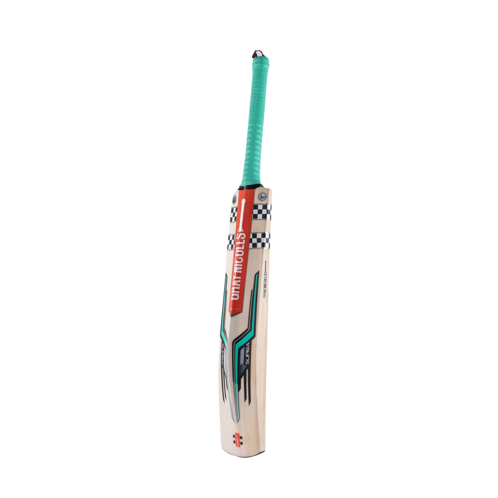 Gray Nicolls GN2 Supra English Willow Cricket Bat – Full Profile Power Bat with Thick Edges & Superior Pickup for Professional Match Performance - Best Price online Prokicksports.com