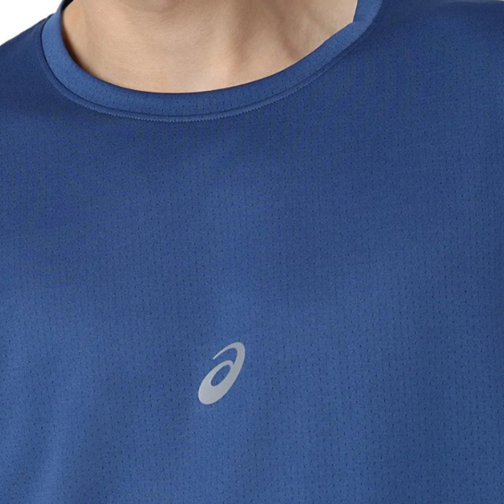 ASICS Piping Detail SS Top for Men | Round Neck Sports T-Shirt - Best Price online Prokicksports.com