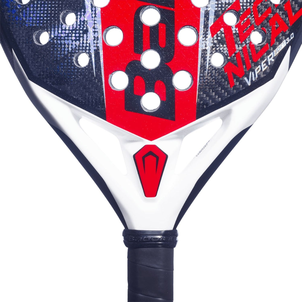 Babolat Technical Viper Soft 3.0 Padel Racquet (150179) | 365g Diamond Shape | Explosive Power with Soft Comfort & Carbon Flex Technology - Best Price online Prokicksports.com