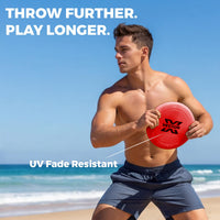 Vector X Flying DISC Frisbee | Durable & Soft Outdoor Throwing Disc for Kids, Adults & Pets - Best Price online Prokicksports.com