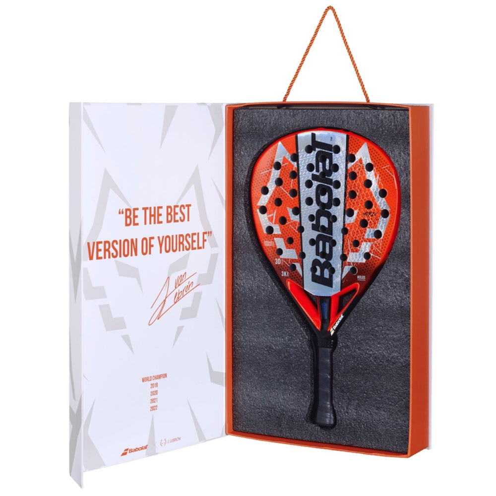 Babolat Viper Juan Lebron 3.0 Padel Racquet (150174) | 370g Diamond Shape | Explosive Power with 3K Carbon & Dynamic Stability System - Best Price online Prokicksports.com
